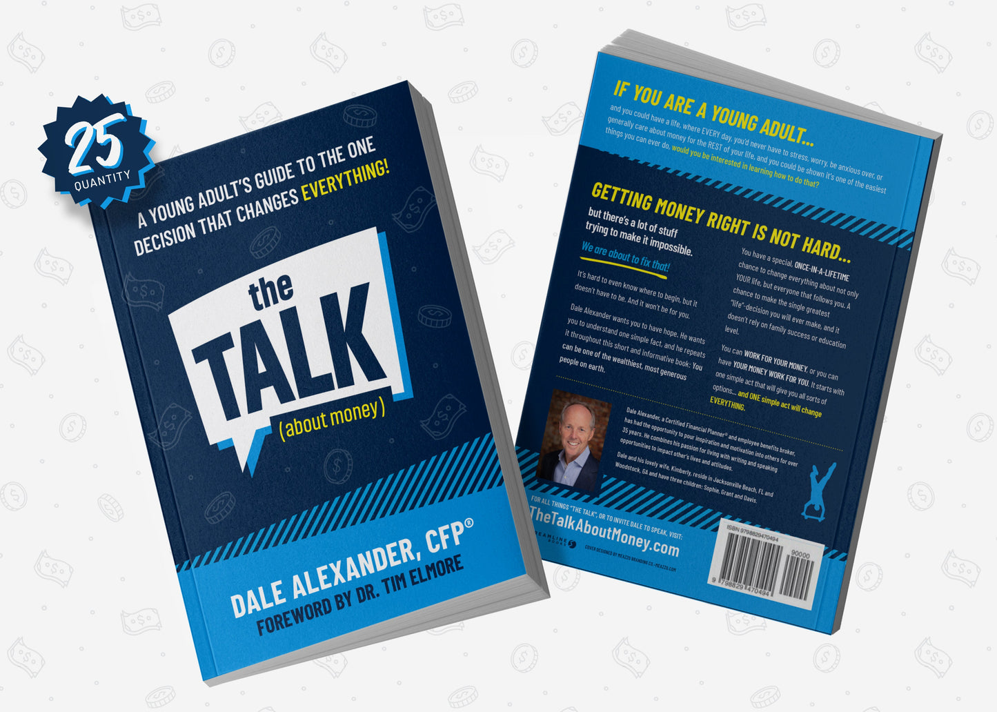 "The Talk" (about money) BOOKS (25 QTY) AND LESSON NOTES (25 QTY) BUNDLE